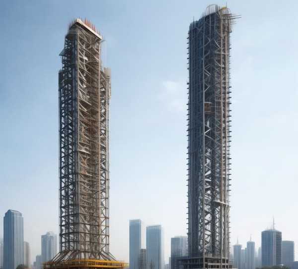 现代建筑工地的双璧,扣件式与碗扣式脚手架对决,建筑施工,第1张 现代建筑工地的双璧,扣件式与碗扣式脚手架对决,扣件式脚手架与碗扣式脚手架,现代建筑工地的两大支柱,建筑施工,第1张